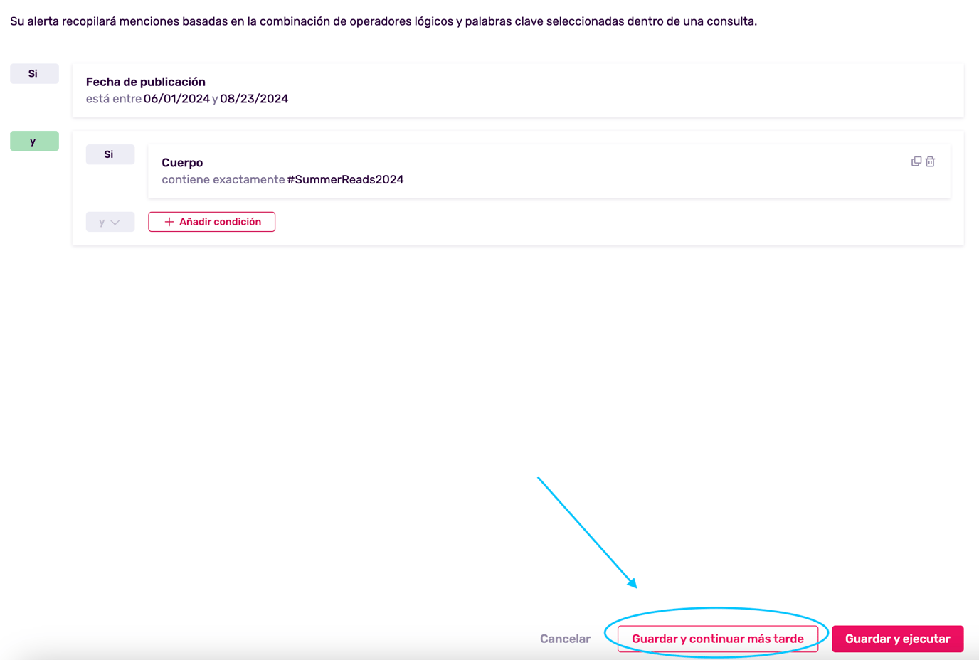 CREAR UNA ALERTA visual data 4